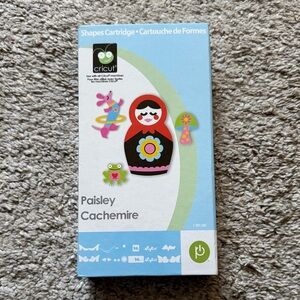 Cricut Paisley Cachemire Cartridge with Vibrant Designs